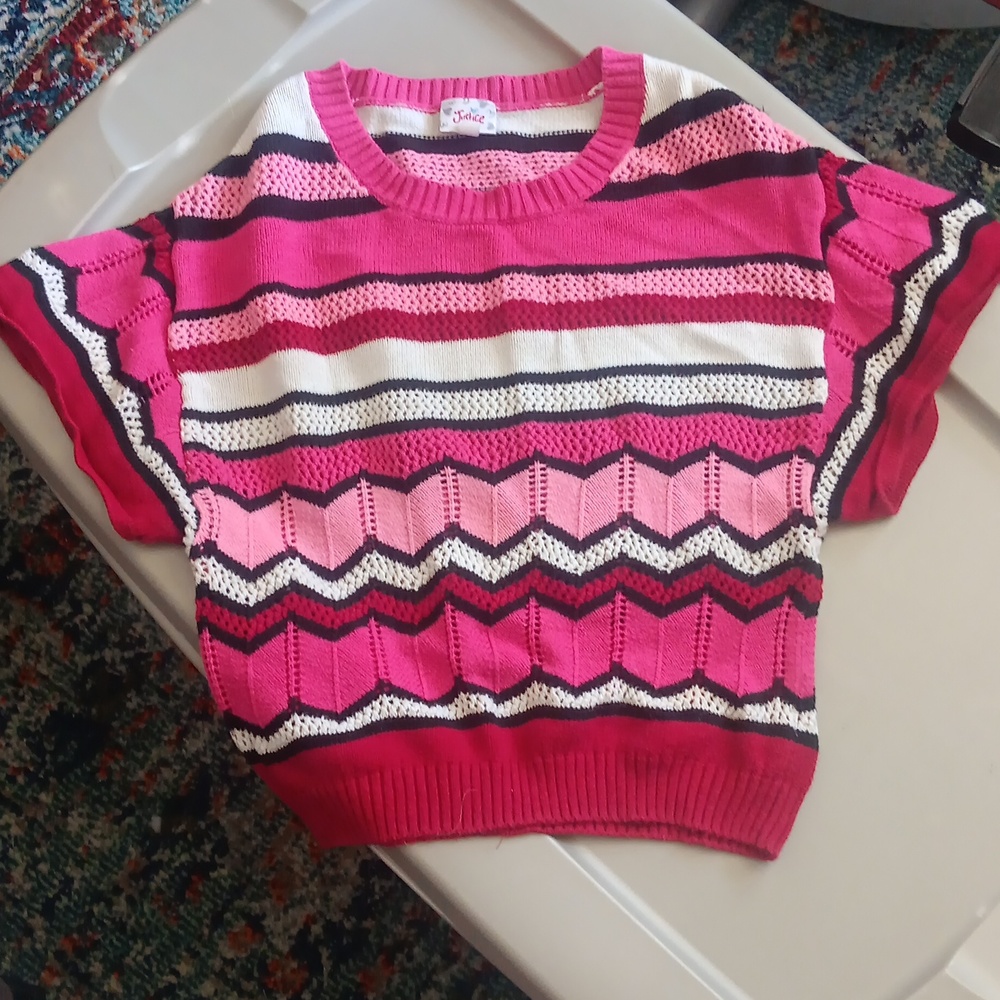 Justice dolman sleeved sweater